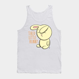 Tired Little Bunny Tank Top